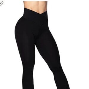 Crossover Flare Leggings